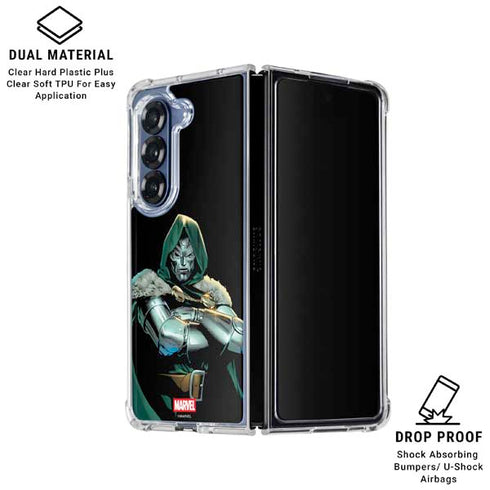 Marvel Dr. Doom Galaxy Z Fold6 Clear Case